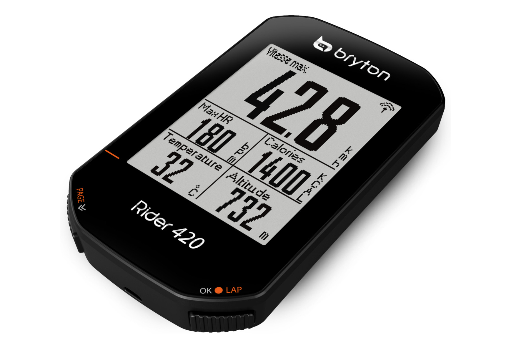 Bryton Rider 420 - ciclocomputer GPS - Gasparre Biciclette